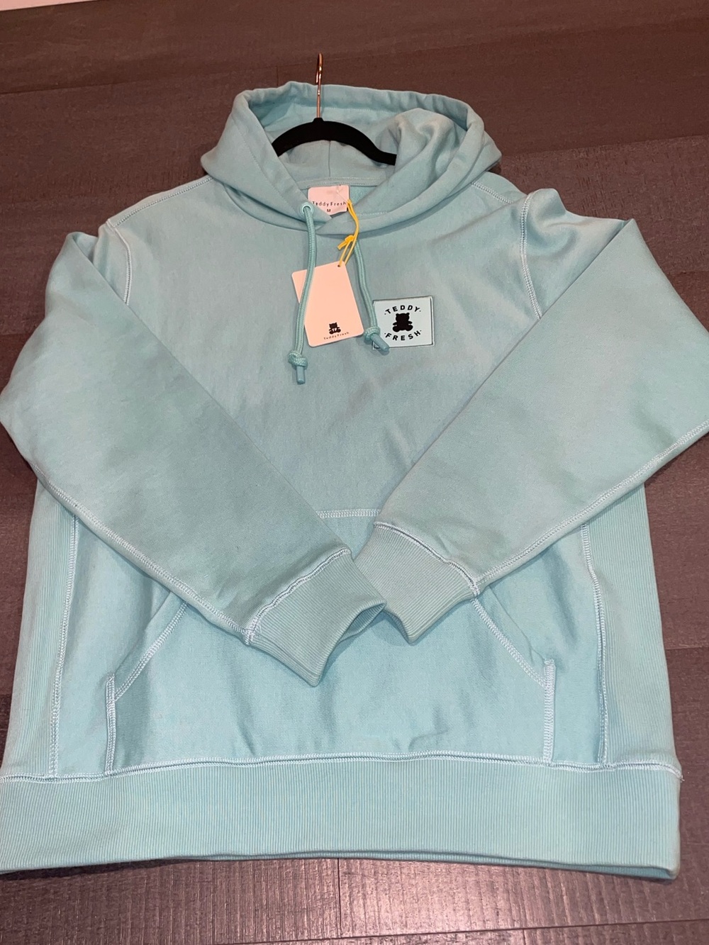 Teddy Fresh Teal Pullover Hoodie